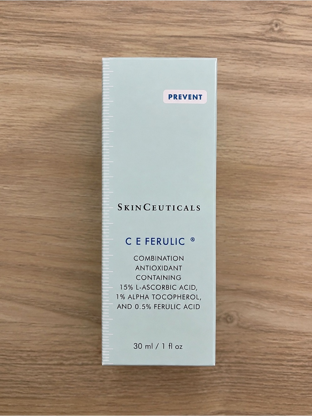 SkinCeuticals C E Ferulic Serum - Light Green & Blue Text